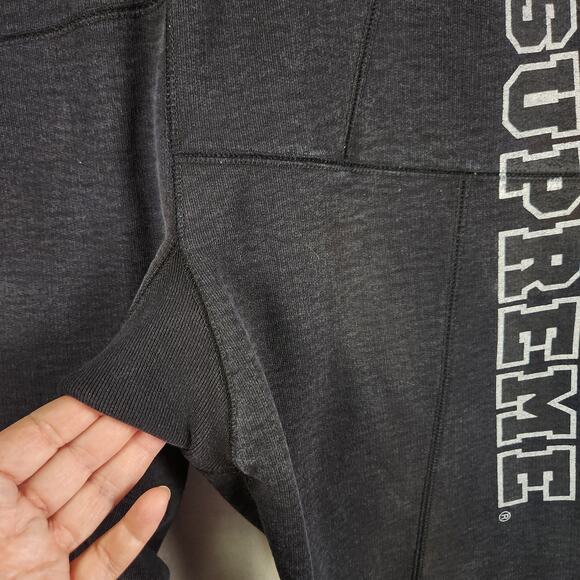 Supreme Patchwork Sweat Pants FW20 Men's SZ M Black - Picture 5 of 16